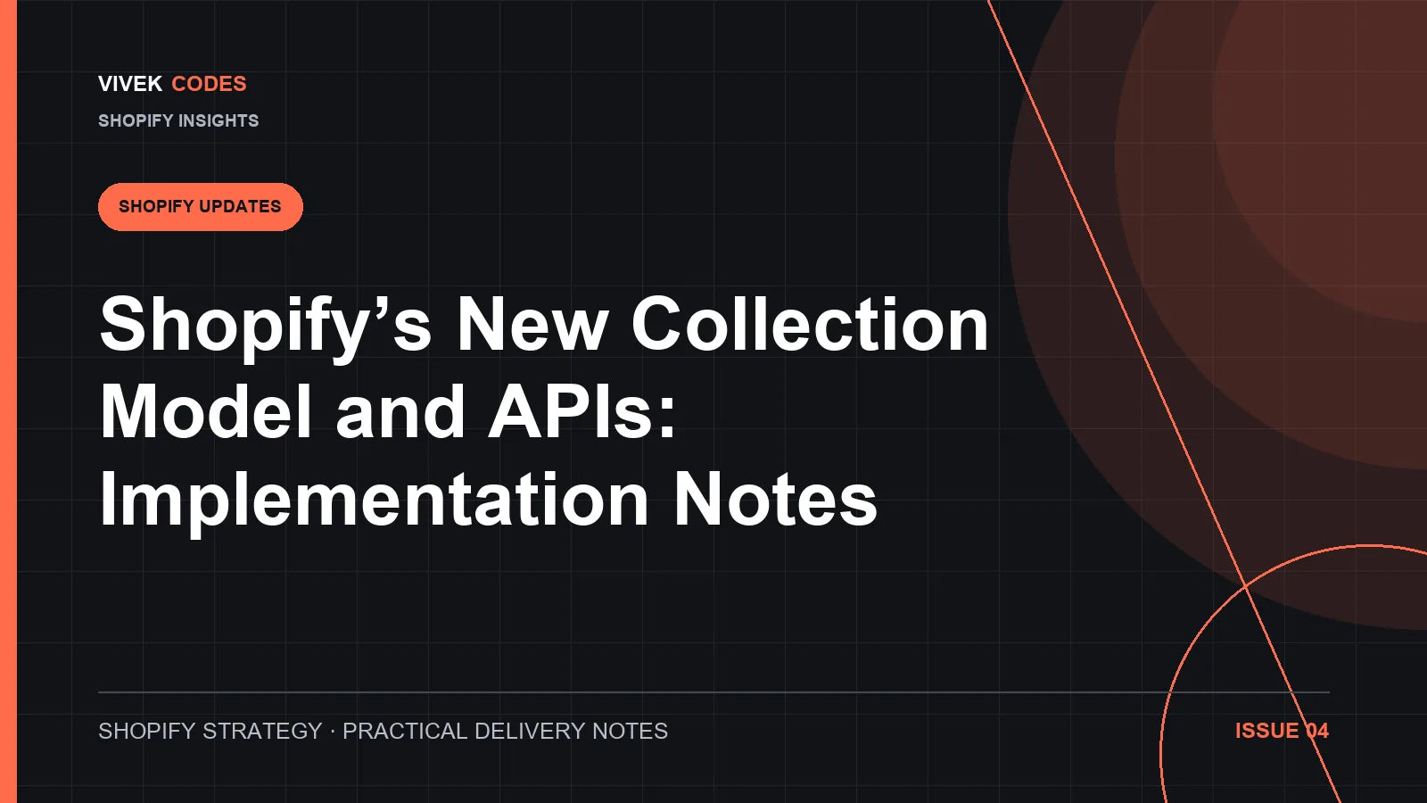 Shopify’s New Collection Model and APIs: Implementation Notes