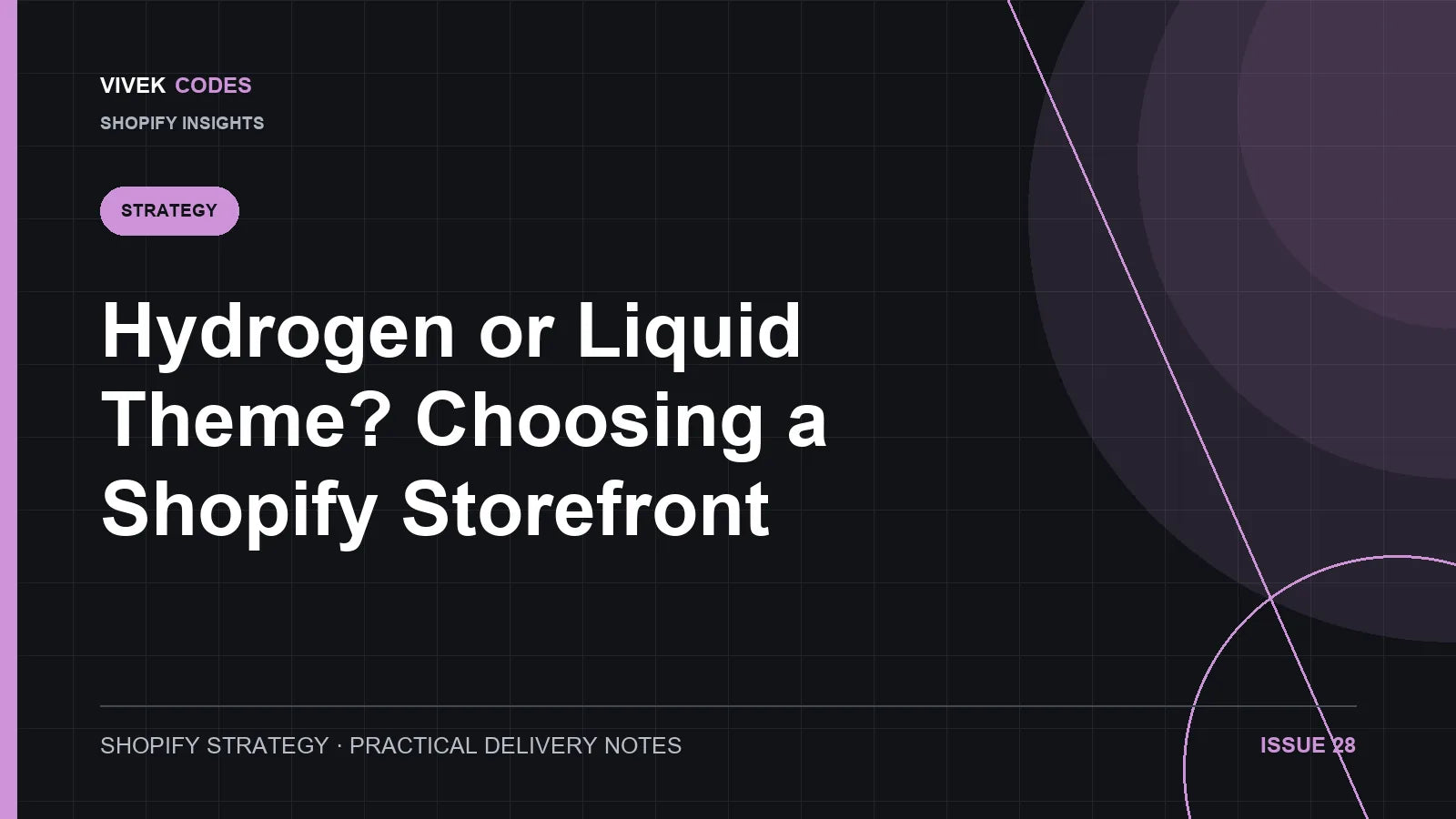 Hydrogen or Liquid Theme? Choosing a Shopify Storefront