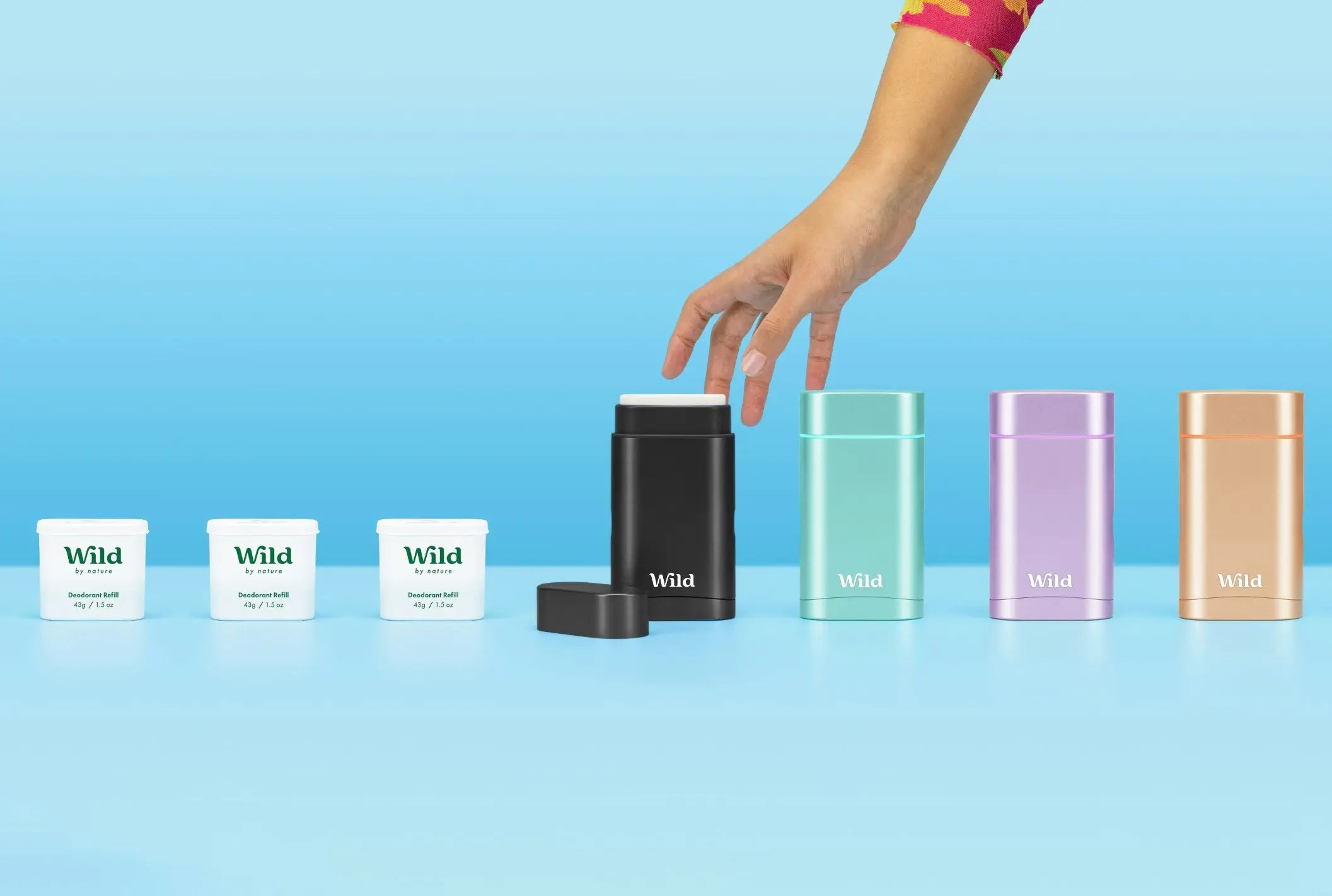 Wild: real beauty & personal care Shopify ecommerce brand and storefront project