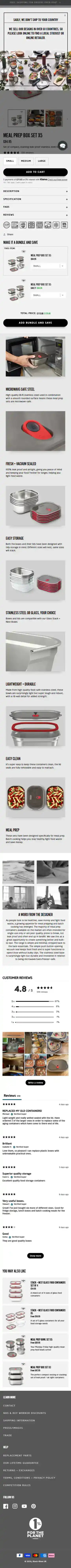 Black+Blum Shopify Project | Vivek Codes product page mobile Shopify storefront capture